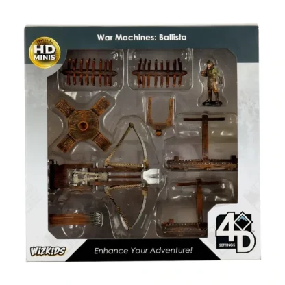 Hot War Machines - Ballista: WarLock Tiles - WizKids 4D Settings WZK 75003 - Miniature Marvels: Airplane Models & Painted Dice Miniature