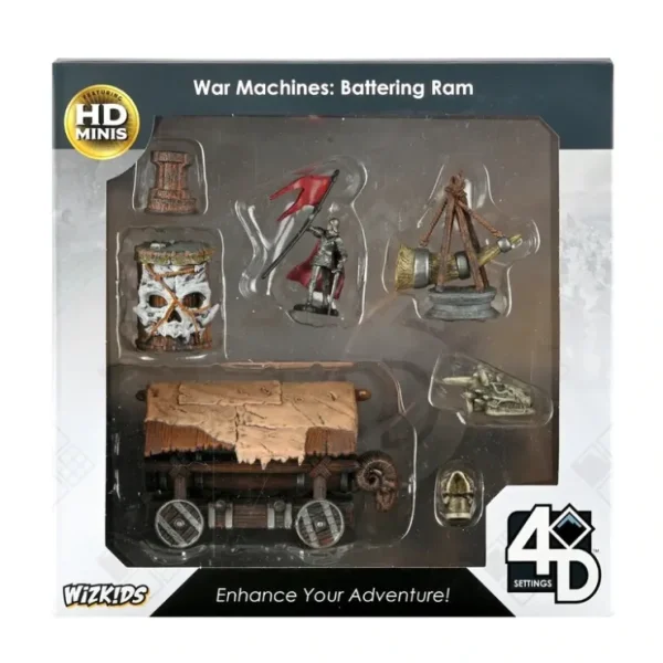 Hot War Machines - Battering Ram: WizKids 4D Settings WZK 75005 - Miniature Marvels: Airplane Models & Painted Dice Miniature