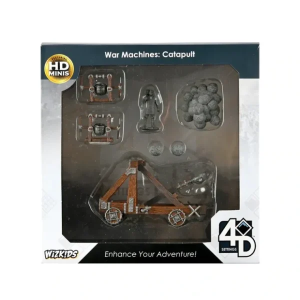 Store War Machines - Catapult: WizKids 4D Settings WZK 75004 - Miniature Marvels: Airplane Models & Painted Dice Miniature