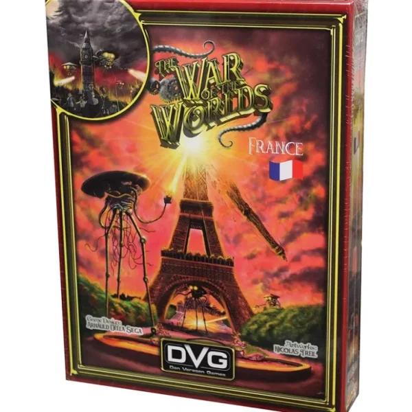 Hot War of the Worlds: France DV1 039B - Miniature Marvels: Airplane Models & Painted Dice Board Game