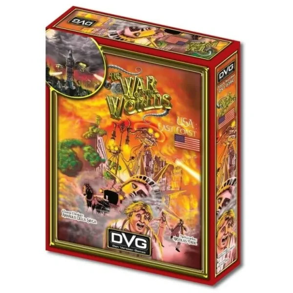 Discount War of the Worlds: US East Coast DV1 039C - Miniature Marvels: Airplane Models & Painted Dice Board Game