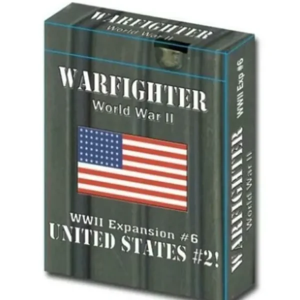 Fashion Warfighter WWII Expansion 6: USA #2 DV1 036F - Miniature Marvels: Airplane Models & Painted Dice Board Game