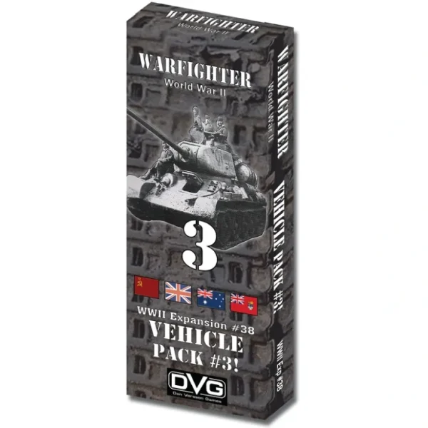 Cheap Warfighter WWII Expansion 38: Vehicle #3 DV1 036AS - Miniature Marvels: Airplane Models & Painted Dice Board Game