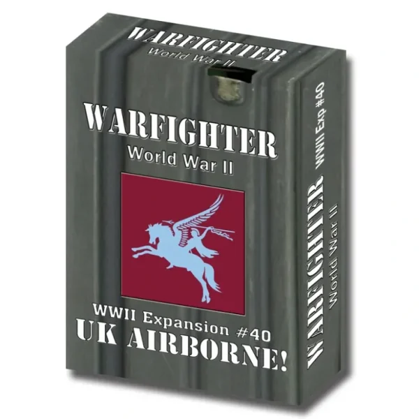 Cheap Warfighter WWII Expansion 40: UK Airborne DV1 036AU - Miniature Marvels: Airplane Models & Painted Dice Board Game