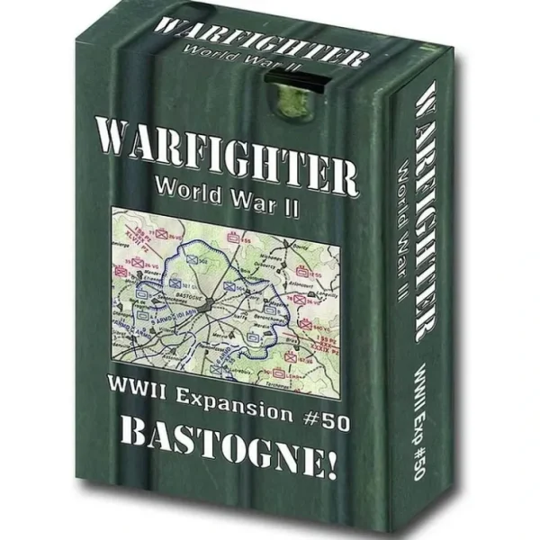 Fashion Warfighter WWII Expansion 50: Bastogne DV1 036BG - Miniature Marvels: Airplane Models & Painted Dice Board Game