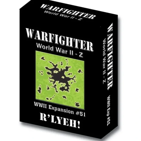 Store Warfighter WWII Expansion 51: R'Lyeh DV1 036BH - Miniature Marvels: Airplane Models & Painted Dice Board Game