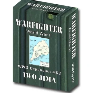 Best Warfighter WWII Expansion 53: Iwo Jima DV1 036BJ - Miniature Marvels: Airplane Models & Painted Dice Board Game