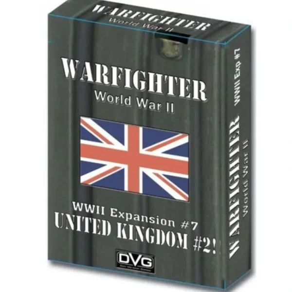 Best Warfighter WWII Expansion 7: UK#2 DV1 036G - Miniature Marvels: Airplane Models & Painted Dice Board Game