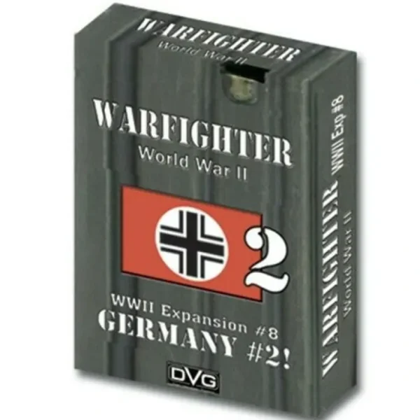 Best Warfighter WWII Expansion 8: Germany #2 DV1 036H - Miniature Marvels: Airplane Models & Painted Dice Board Game