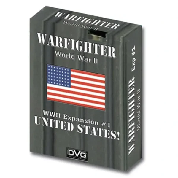 Best Warfighter WWII Expansion 1: USA #1 DV1 036A - Miniature Marvels: Airplane Models & Painted Dice Board Game