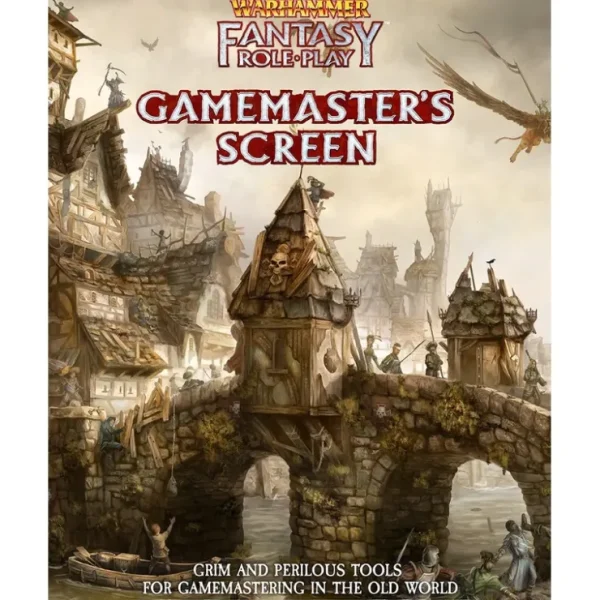 Discount Warhammer Fantasy RPG: Gamemaster's Screen CB7 2404 - Miniature Marvels: Airplane Models & Painted Dice Role-playing Game