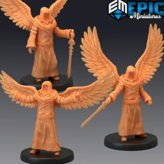 Sale Warrior Angels - Miniature Marvels: Airplane Models & Painted Dice Miniature