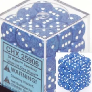Cheap Water: Speckled 36d6 12mm Dice Block CHX 25906 - Miniature Marvels: Airplane Models & Painted Dice Dice