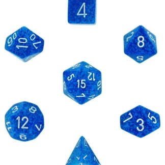 Best Sale Water: Speckled Polyhedral Dice Set (7's) CHX 25306 - Miniature Marvels: Airplane Models & Painted Dice Dice