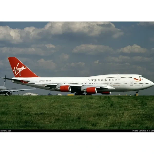 Flash Sale WB Models 1:200 Virgin Atlantic Airways Boeing 747-200 G-VFAB - Miniature Marvels: Airplane Models & Painted Dice Airplane Model