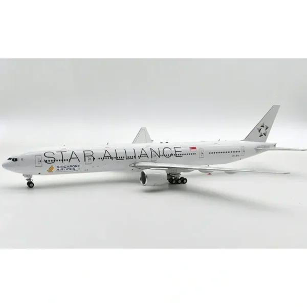 Best Sale WB Models WB-777-3-021 1:200 Singapore Airlines Boeing 777-312 Star Alliance 9V-SYL - Miniature Marvels: Airplane Models & Painted Dice Airplane Model