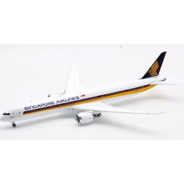 Outlet WB Models WB-787-10-002 Singapore Airlines 787-10 9V-SCP - Miniature Marvels: Airplane Models & Painted Dice Airplane Model