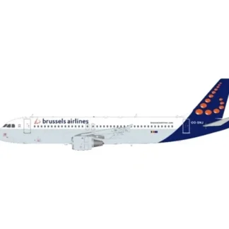 Best WB Models WB-A320-027 A320 Brussels Airlines OO-SNJ - Miniature Marvels: Airplane Models & Painted Dice Airplane Model