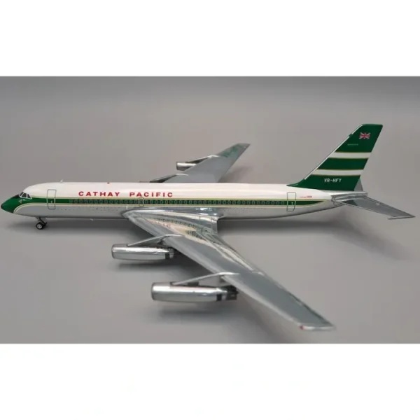 Fashion WB Models WB-CV880-004P Cathay Pacific CV-880 Polished VR-HFY - Miniature Marvels: Airplane Models & Painted Dice Airplane Model