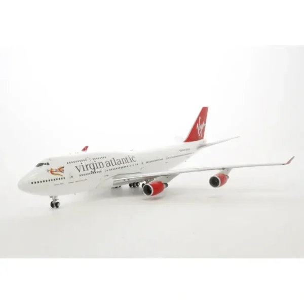 Fashion WB Models WB744OT 1:200 Virgin Atlantic Airways Boeing 747-200 G-VHOT - Miniature Marvels: Airplane Models & Painted Dice Airplane Model