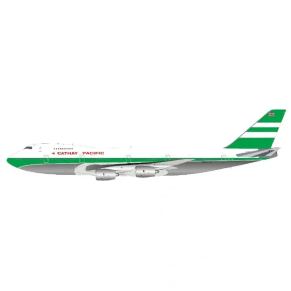 Best Sale WB Models WB-747-2-028P 1:200 Cathay Pacific Boeing 747-200 VR-HIA - Miniature Marvels: Airplane Models & Painted Dice Airplane Model