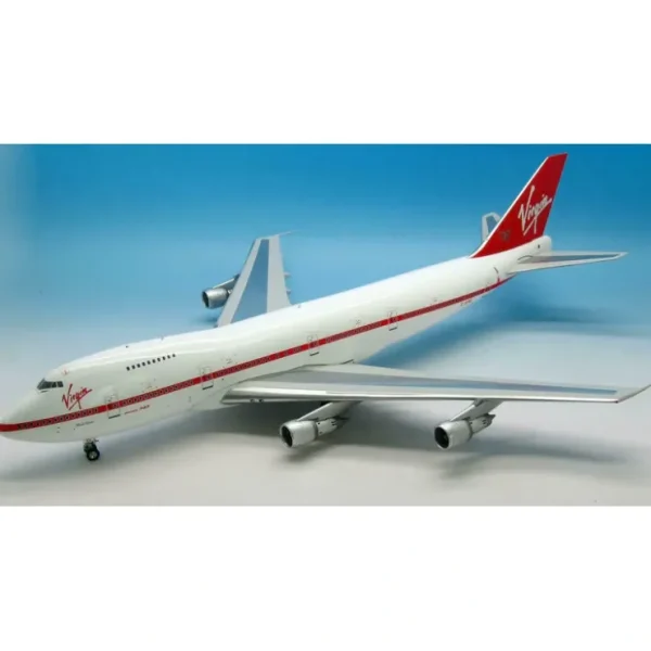 Online WB Models WB742RG 1:200 Virgin Atlantic Airways Boeing 747-200 G-VIRG - Miniature Marvels: Airplane Models & Painted Dice Airplane Model