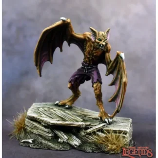 Fashion Werebat: Dark Heaven Legends RPR 03791 - Miniature Marvels: Airplane Models & Painted Dice Miniature
