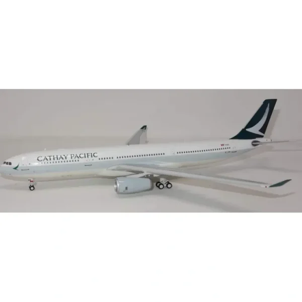 Online White Box Models WB-A330-3-015 Cathay Pacific Airways A330-343 B-LBB - Miniature Marvels: Airplane Models & Painted Dice Airplane Model