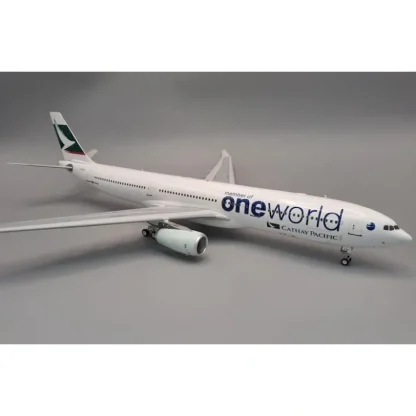 New White Box Models WB-A330-3-002 Cathay Pacific A330-341 B-HLU - Miniature Marvels: Airplane Models & Painted Dice Airplane Model