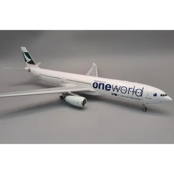 New White Box Models WB-A330-3-002 Cathay Pacific A330-341 B-HLU - Miniature Marvels: Airplane Models & Painted Dice Airplane Model