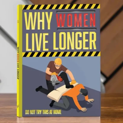 Outlet Why Women Live Longer "Don't Try this at Home!" Funny Gag Hardcover Gift Book - Miniature Marvels: Airplane Models & Painted Dice Egpull