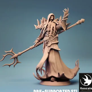 Outlet Wight Necromancer - Miniature Marvels: Airplane Models & Painted Dice Miniature