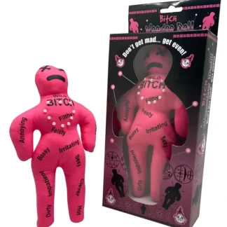 Cheap WILD SEXY BITCH Voodoo Doll with Pins ~ Funny Adult Toy Gag Joke Office Gift - Miniature Marvels: Airplane Models & Painted Dice Egpull