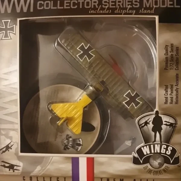 Flash Sale Wings of the Great War WW12002 1/72 Fokker Dr.I - Miniature Marvels: Airplane Models & Painted Dice Airplane Model