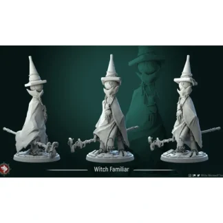 New Witch Familiar, 32 - Miniature Marvels: Airplane Models & Painted Dice Miniature
