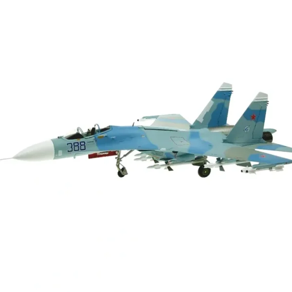 Witty Wings WTW-72-014-018 1:72 Su-27 Flanker Russian AF Blue 388 - Miniature Marvels: Airplane Models & Painted Dice* Airplane Model