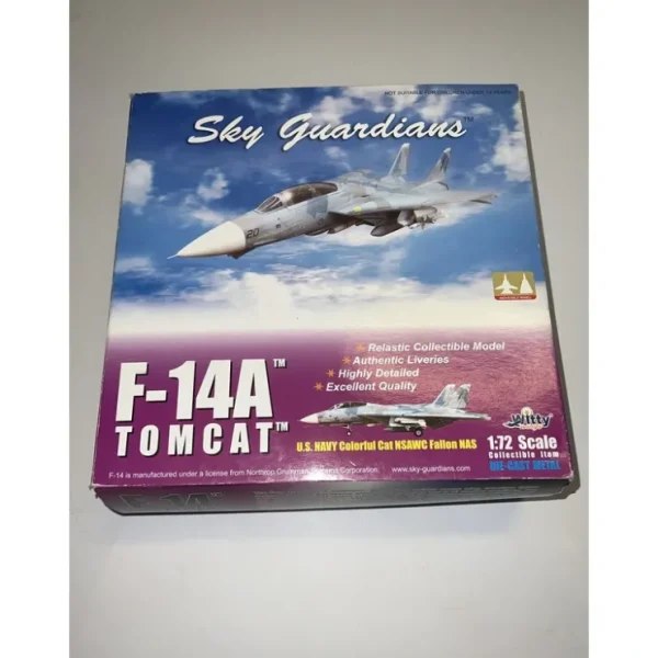 Sale Witty Wings WTW-72-009-004 1:72 US Navy F-14A Tomcat "Colorful Cat" - Miniature Marvels: Airplane Models & Painted Dice Airplane Model