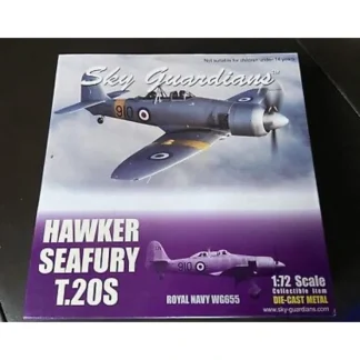 Best Sale Witty Wings WTW72-025-00A 1:72 Hawker Sea Fury T.20S Royal Navy WG655 - Miniature Marvels: Airplane Models & Painted Dice Airplane Model