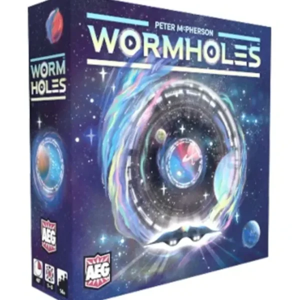 Sale Wormholes AEG 7129 - Miniature Marvels: Airplane Models & Painted Dice Board Game