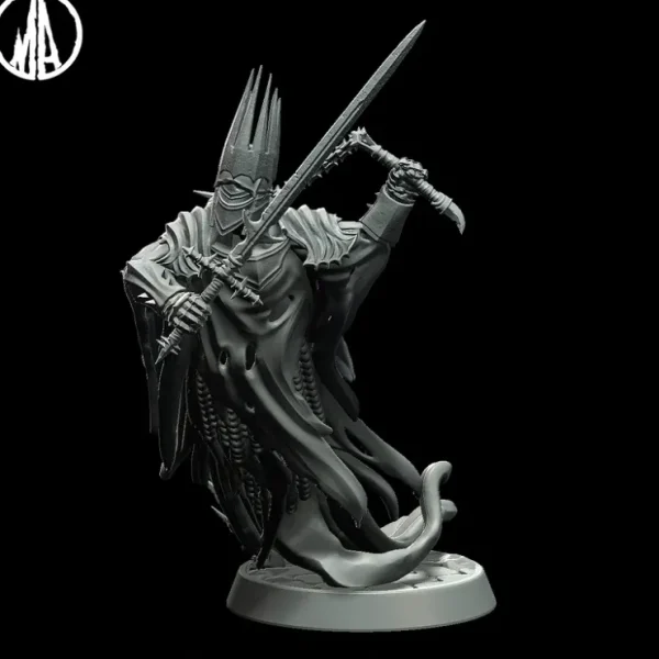 Best Wraith King Charging - Miniature Marvels: Airplane Models & Painted Dice Miniature