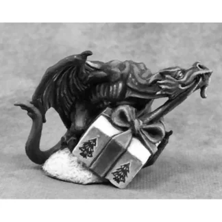 Hot Wrapping Dragon (25mm) RPR 01593 - Miniature Marvels: Airplane Models & Painted Dice Miniature