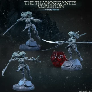 Sale Ygris Jotun-gutter on Foot - Miniature Marvels: Airplane Models & Painted Dice Miniature