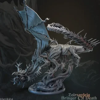 Fashion Zoirsayleig, Bringer of Death - Miniature Marvels: Airplane Models & Painted Dice Miniature