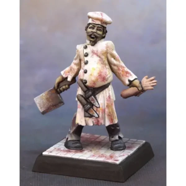 Store Zombie Hotel: Chef Hector RPR 04041 - Miniature Marvels: Airplane Models & Painted Dice Miniature