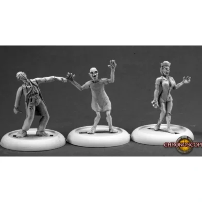 Online Zombies - Doctor, Nurse, and Patient: Chronoscope RPR 50266 - Miniature Marvels: Airplane Models & Painted Dice Miniature